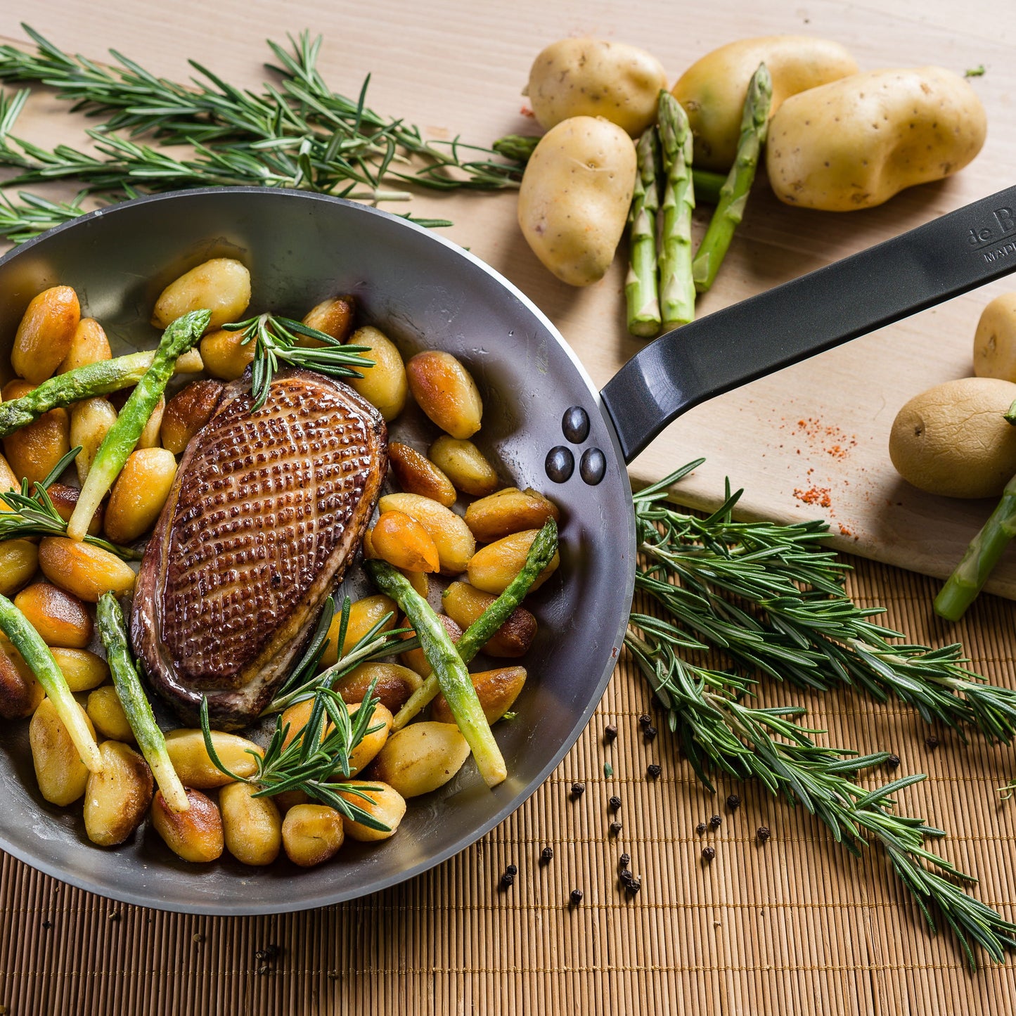 MINERAL B Classic Carbon Steel Starter Set