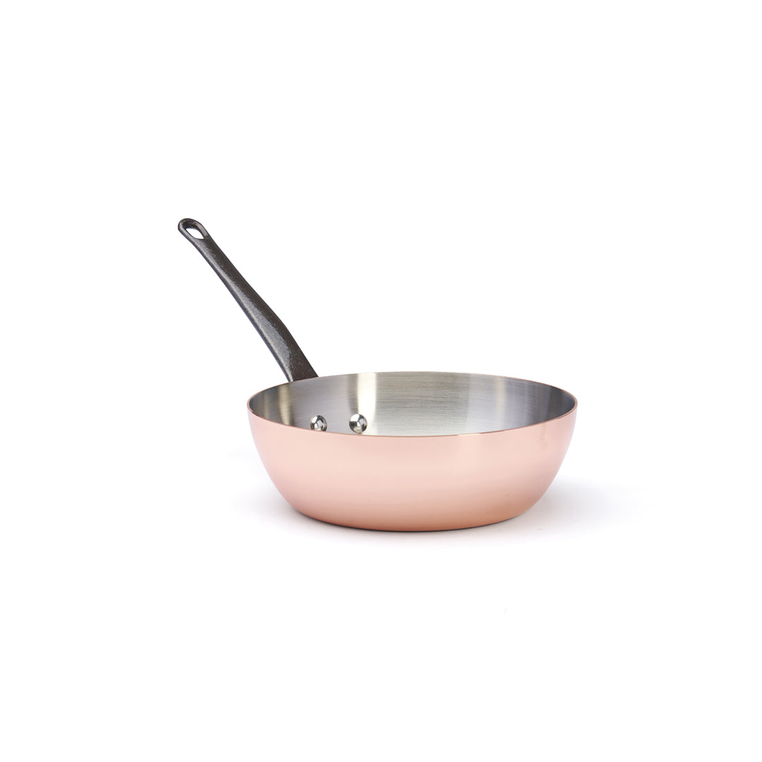 INOCUIVRE TRADITION Copper Conical Saute Pan