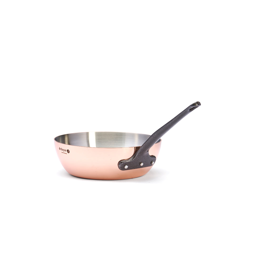 INOCUIVRE TRADITION Copper Conical Saute Pan