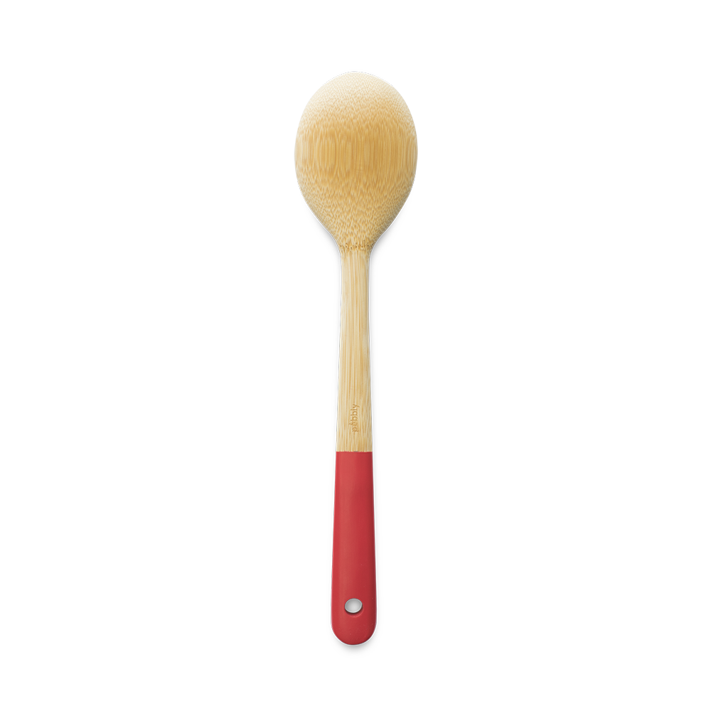 Bamboo Kitchen Spoon - Red