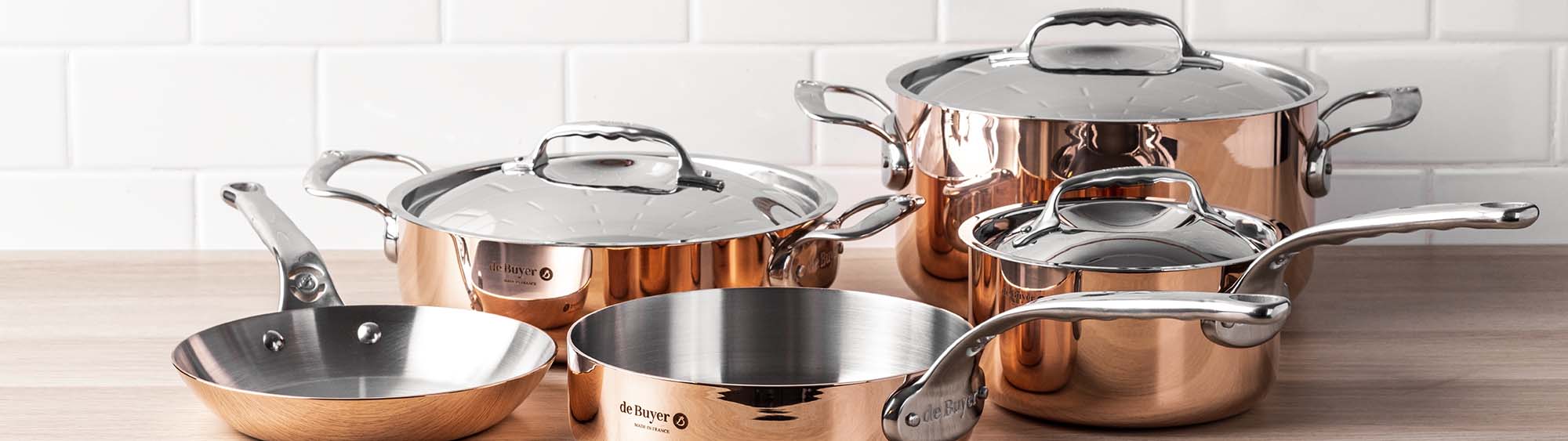 Prima Matera Copper Cookware | de Buyer USA