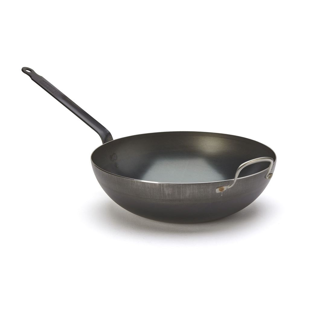 Blue Carbon Steel Wok