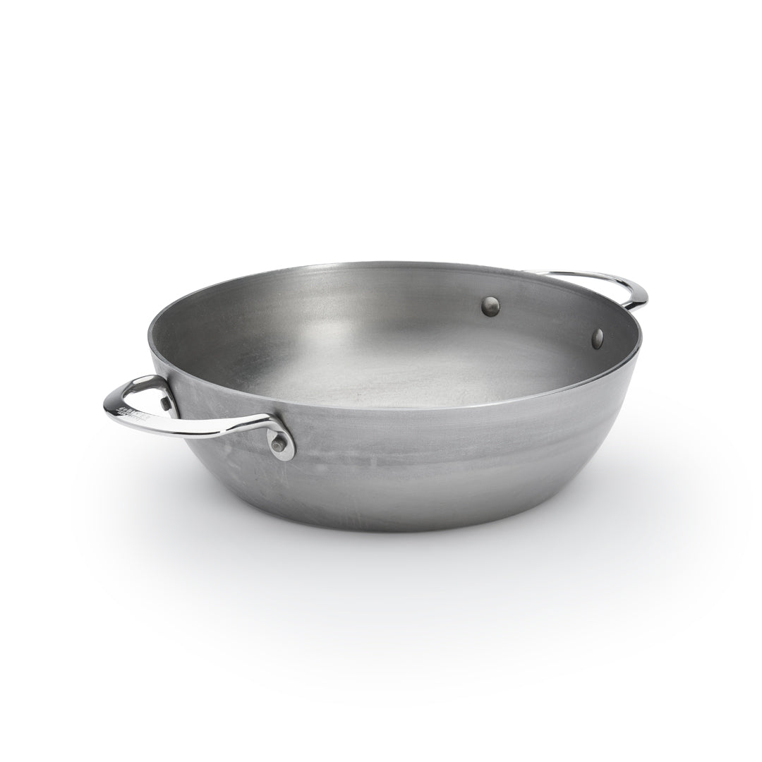 MINERAL B Carbon Steel Country Fry Pan 2 Handles