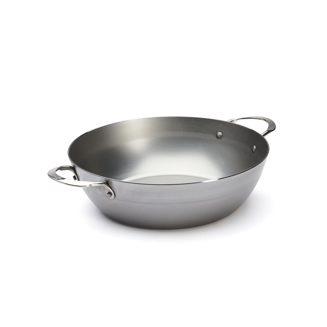 MINERAL B Carbon Steel Country Fry Pan 2 Handles