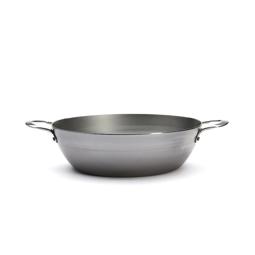 MINERAL B Carbon Steel Country Fry Pan 2 Handles