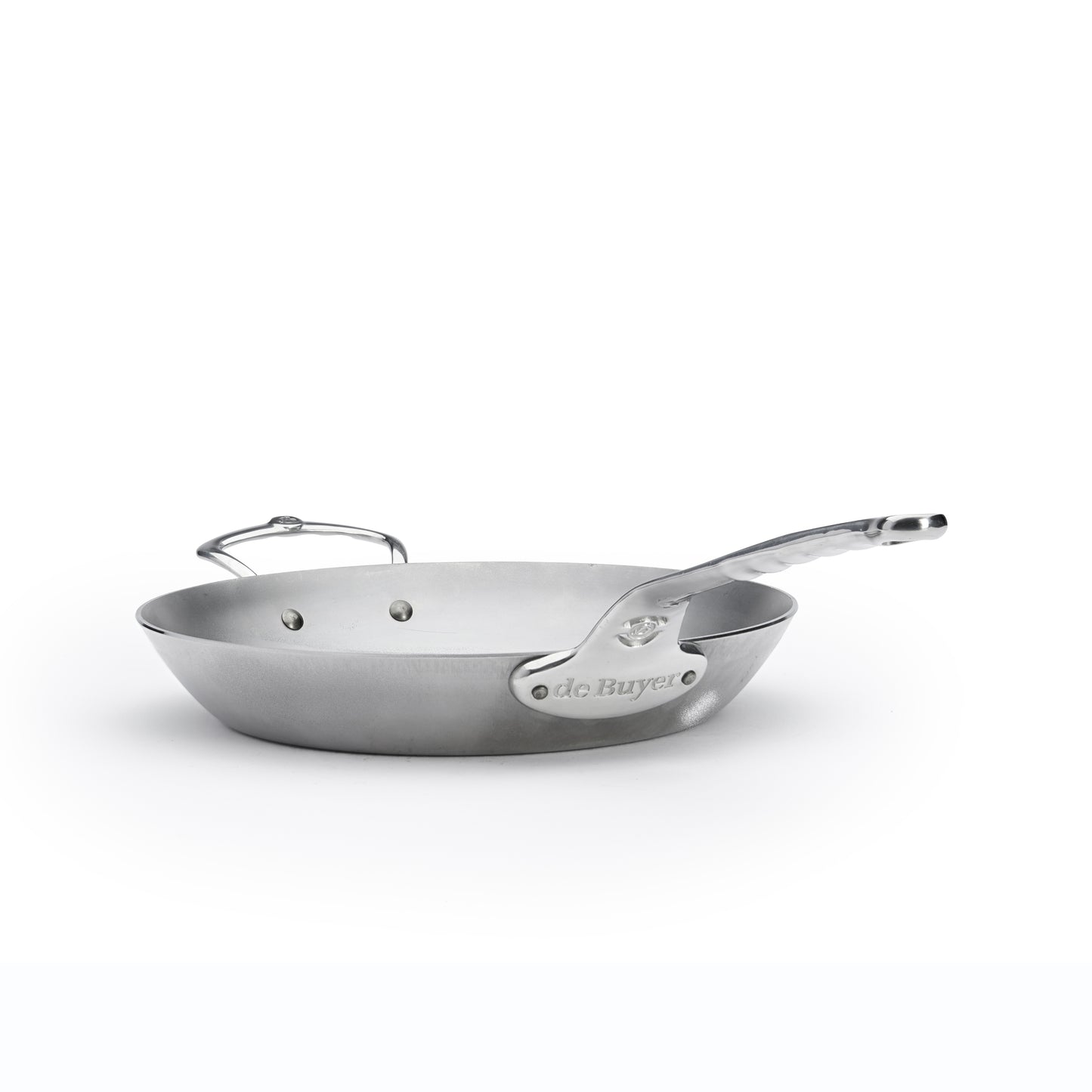 MINERAL B PRO Carbon Steel Fry Pan with Helper Handle