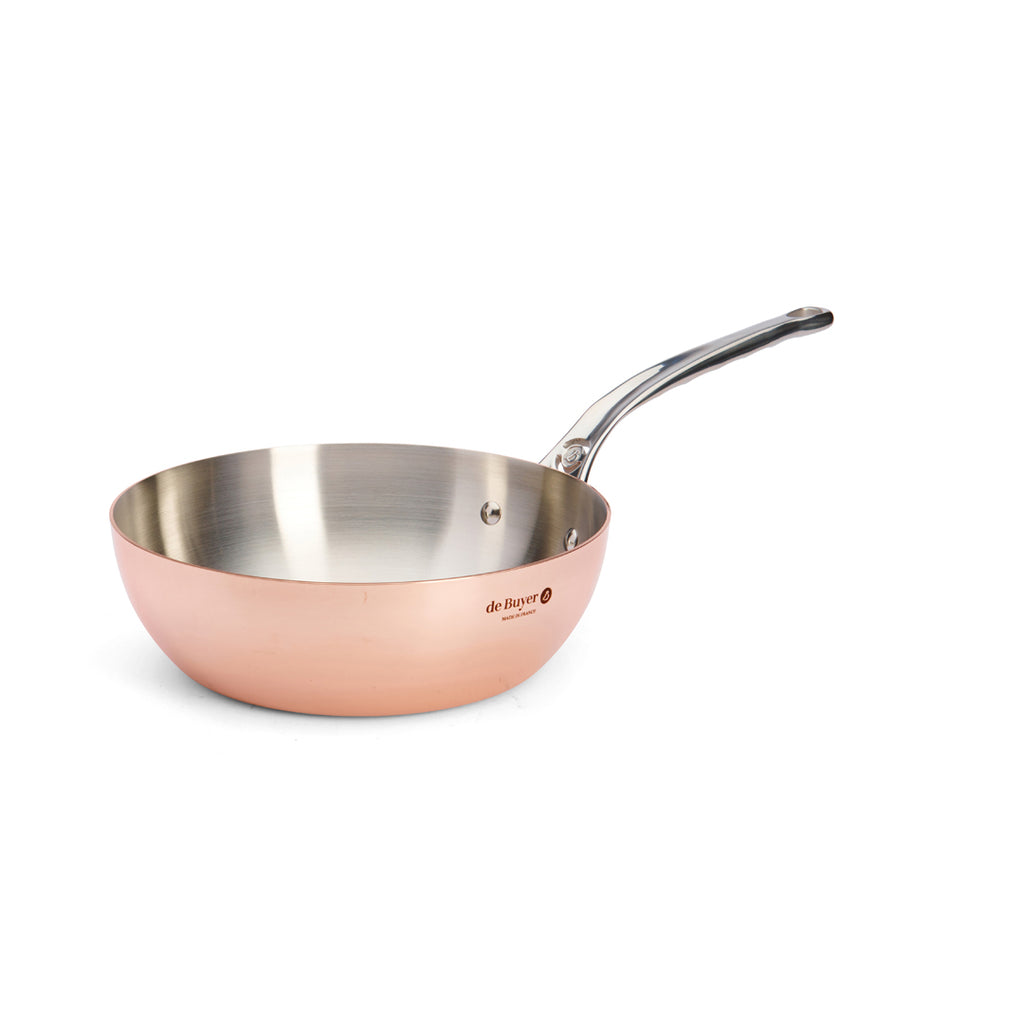 PRIMA MATERA Copper Conical Sauté Pan