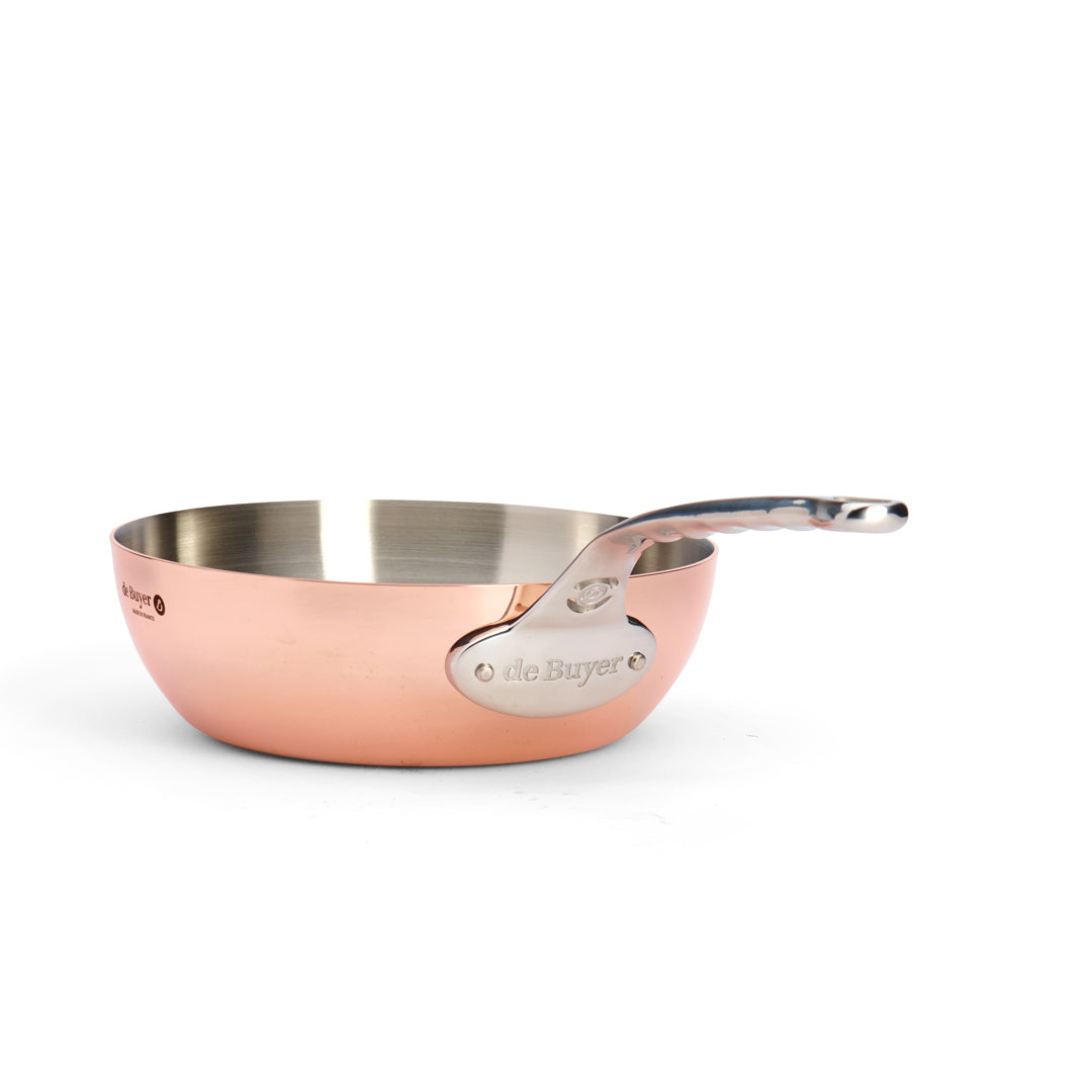 PRIMA MATERA Copper Conical Sauté Pan