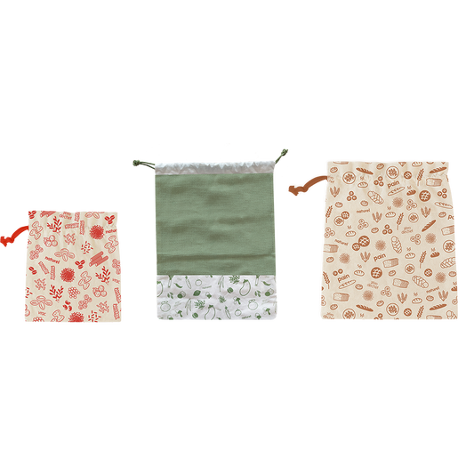 Organic Cotton - The Farmer's Market 3Pc Set