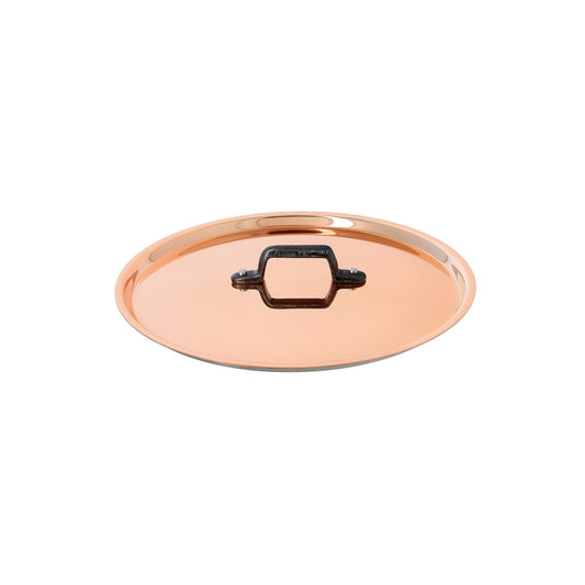 Copper Lid with Cast Iron Handle - for Inocuivre Tradition Copper Collection