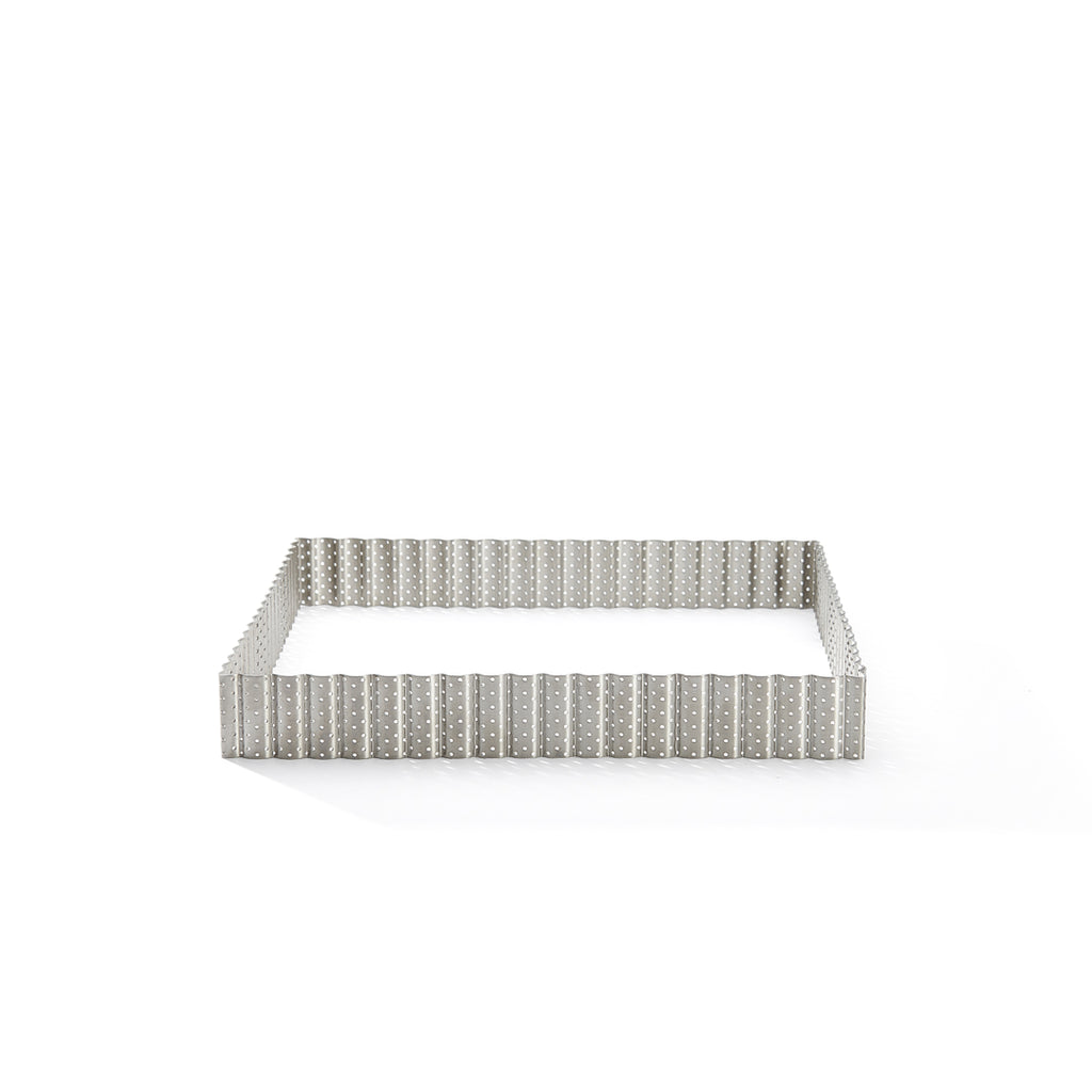 Perforated Fluted Square Tart Ring