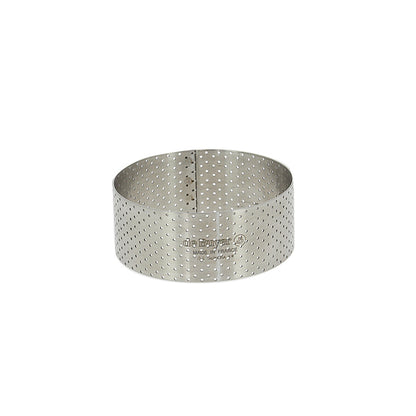 Perforated Round Tart Ring Height 1.4"