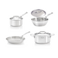 AFFINITY 5-ply Stainless Steel Signature Cookware Set 7 Pieces