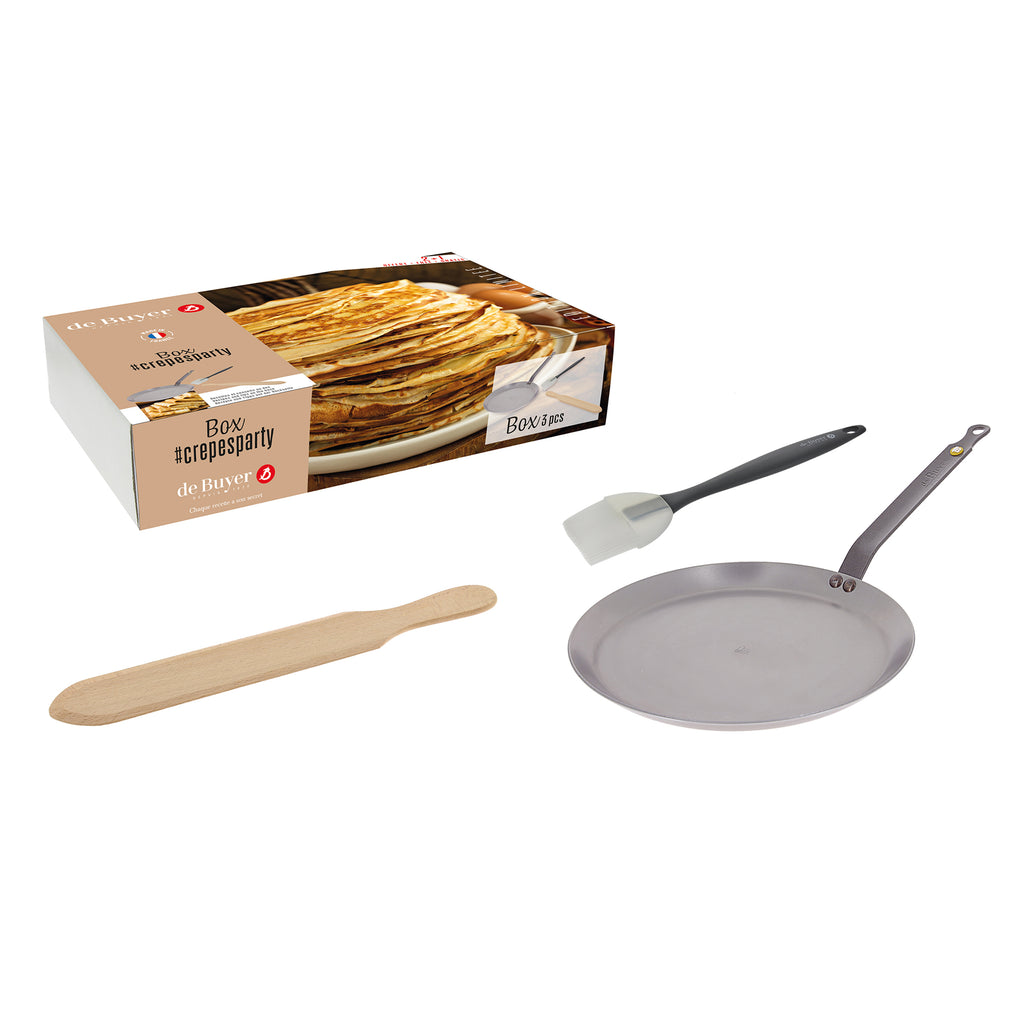 MINERAL B Carbon Steel Crepe Party Box