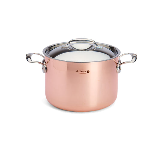 PRIMA MATERA Copper High Stew Pan