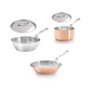 Kitchen Essential Cookware Deluxe Set 5 Pieces - Induction Ready