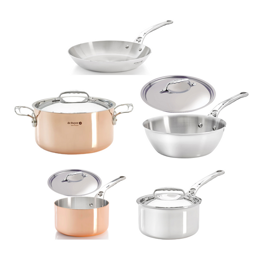 Kitchen Essential Cookware Deluxe Set 9 Pieces - Induction Ready