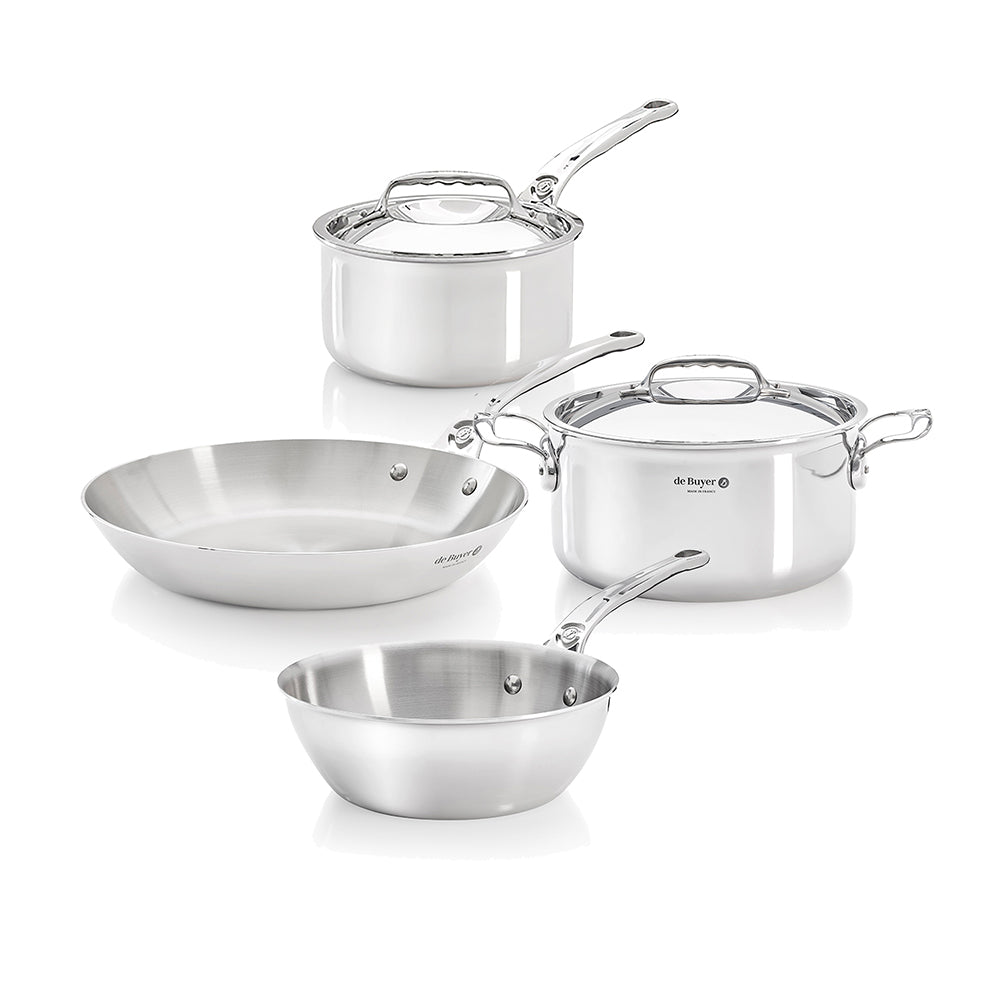 AFFINITY 5-ply Stainless Steel Signature Cookware Set 6 Pieces